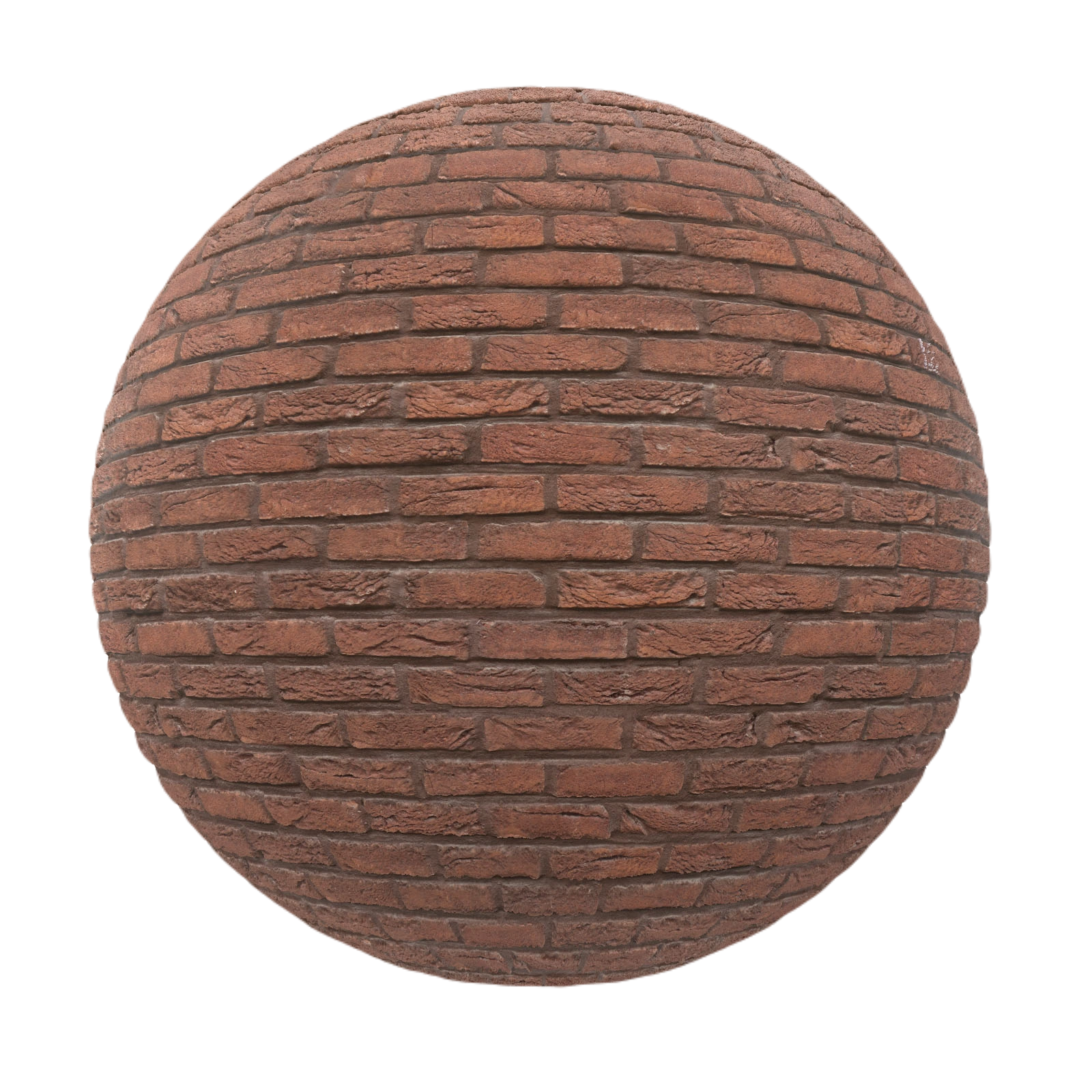 红色砖墙4 CGAxis red brick wall