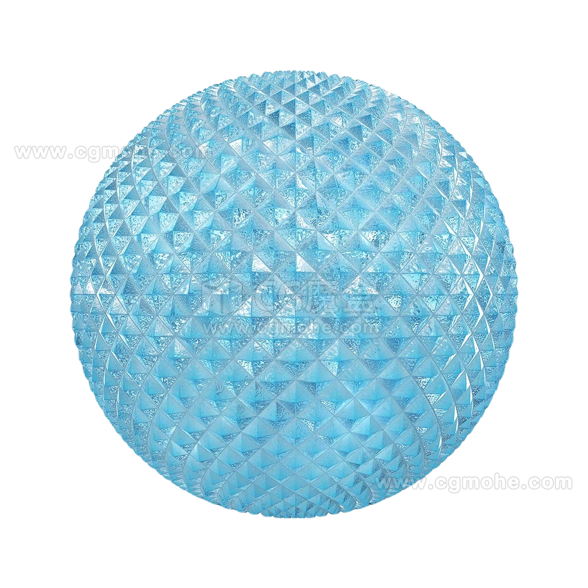 蓝色压花玻璃1 CGAxis blue patterned glass