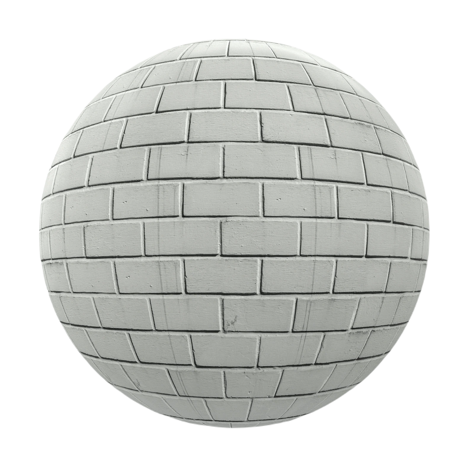 白色砖墙1 CGAxis white brick wall