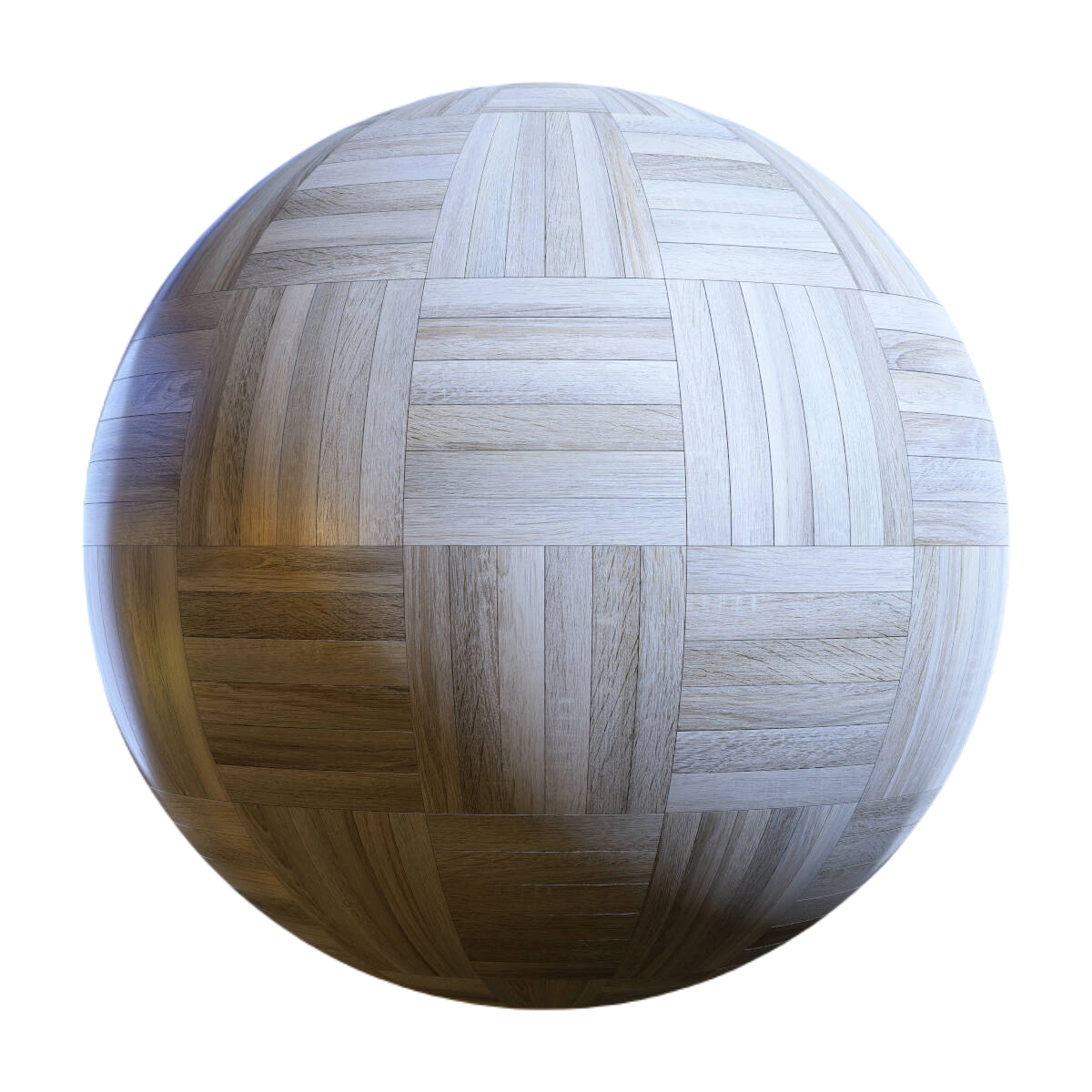 灰色篮子实木复合地板01 CGAxis grey basket wood parquet
