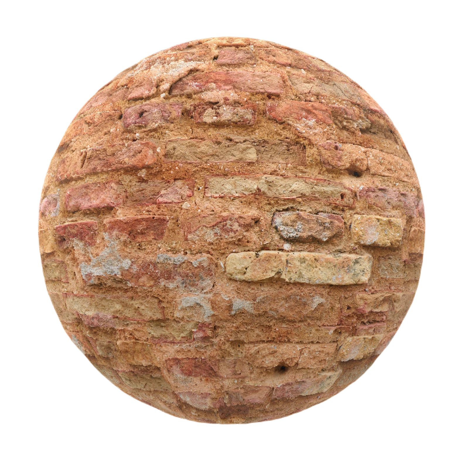 陈旧砖墙3 CGAxis old brick wall