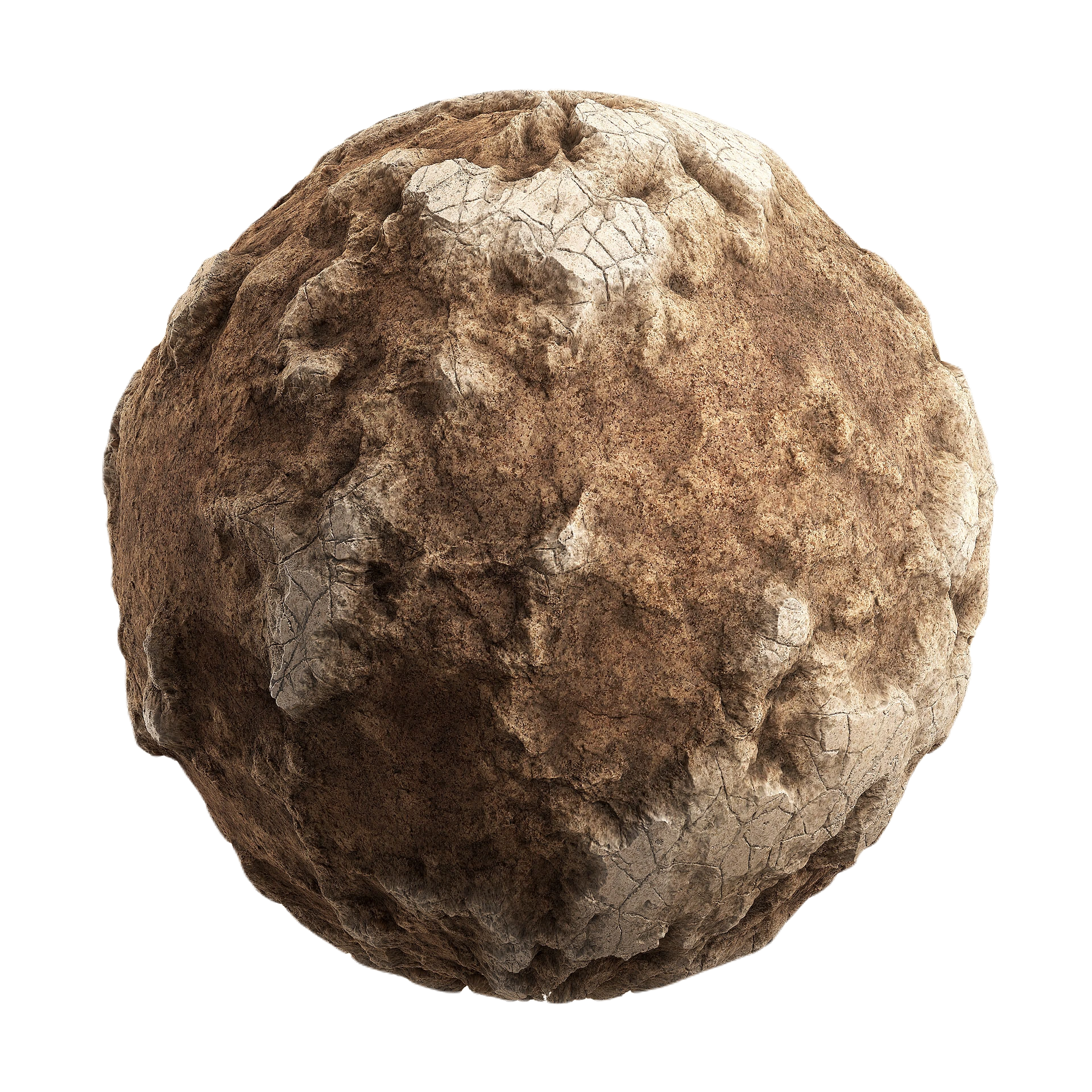 侵蚀橙色岩石9 CGAxis eroded orange rock
