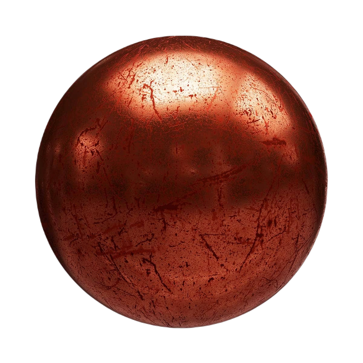 划痕红色金属01 CGAxis scratched red metal