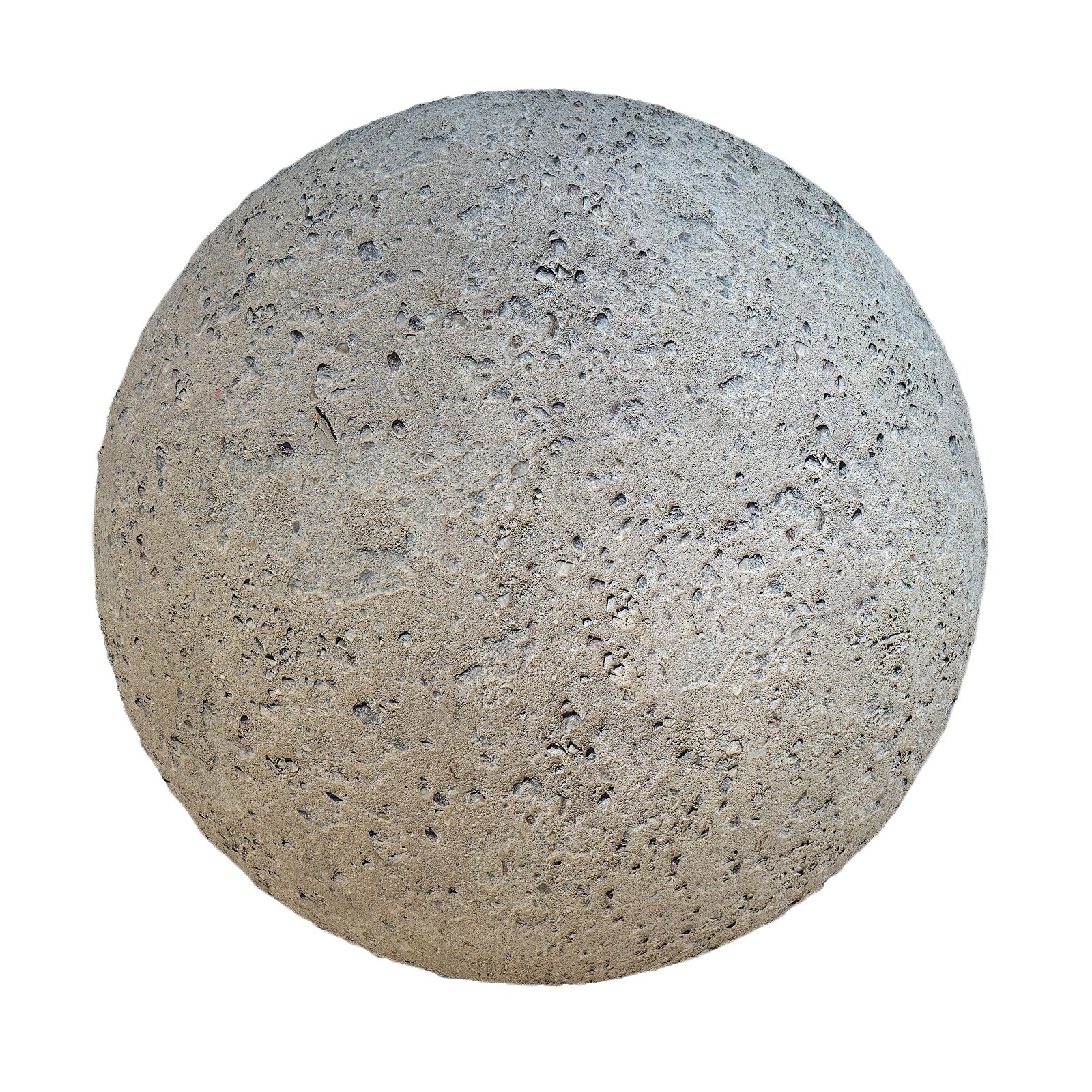 灰色混凝土与岩石 CGAxis grey concrete with rocks
