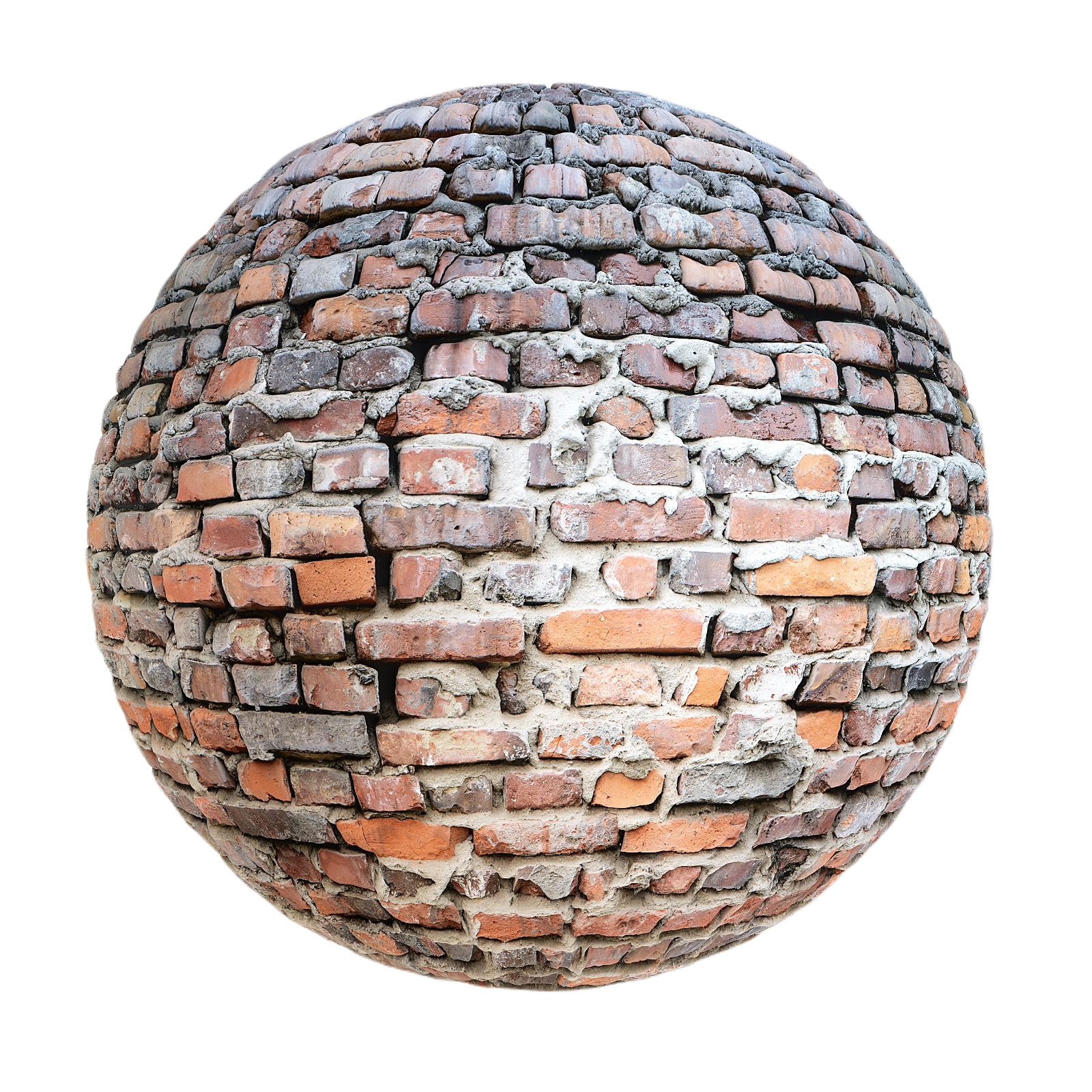 陈旧砖墙28 CGAxis old brick wall