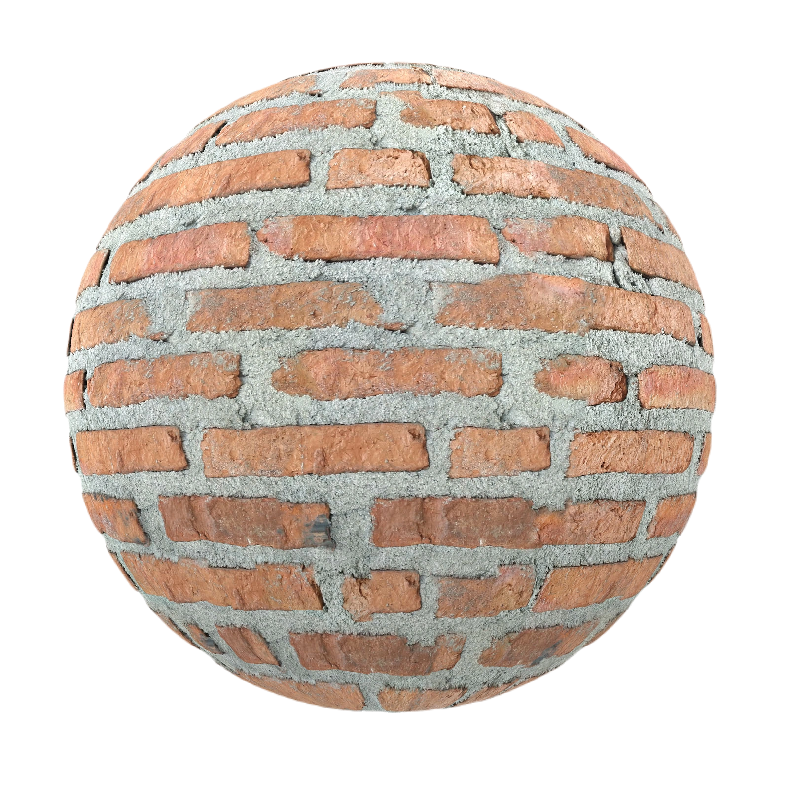 红色砖墙12 CGAxis red brick wall