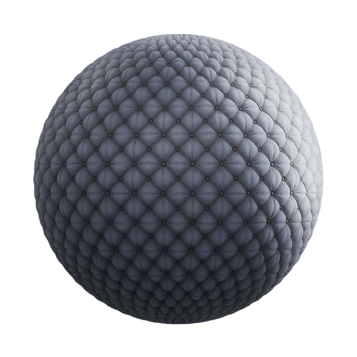 缝制灰色面料 CGAxis quilted grey fabric