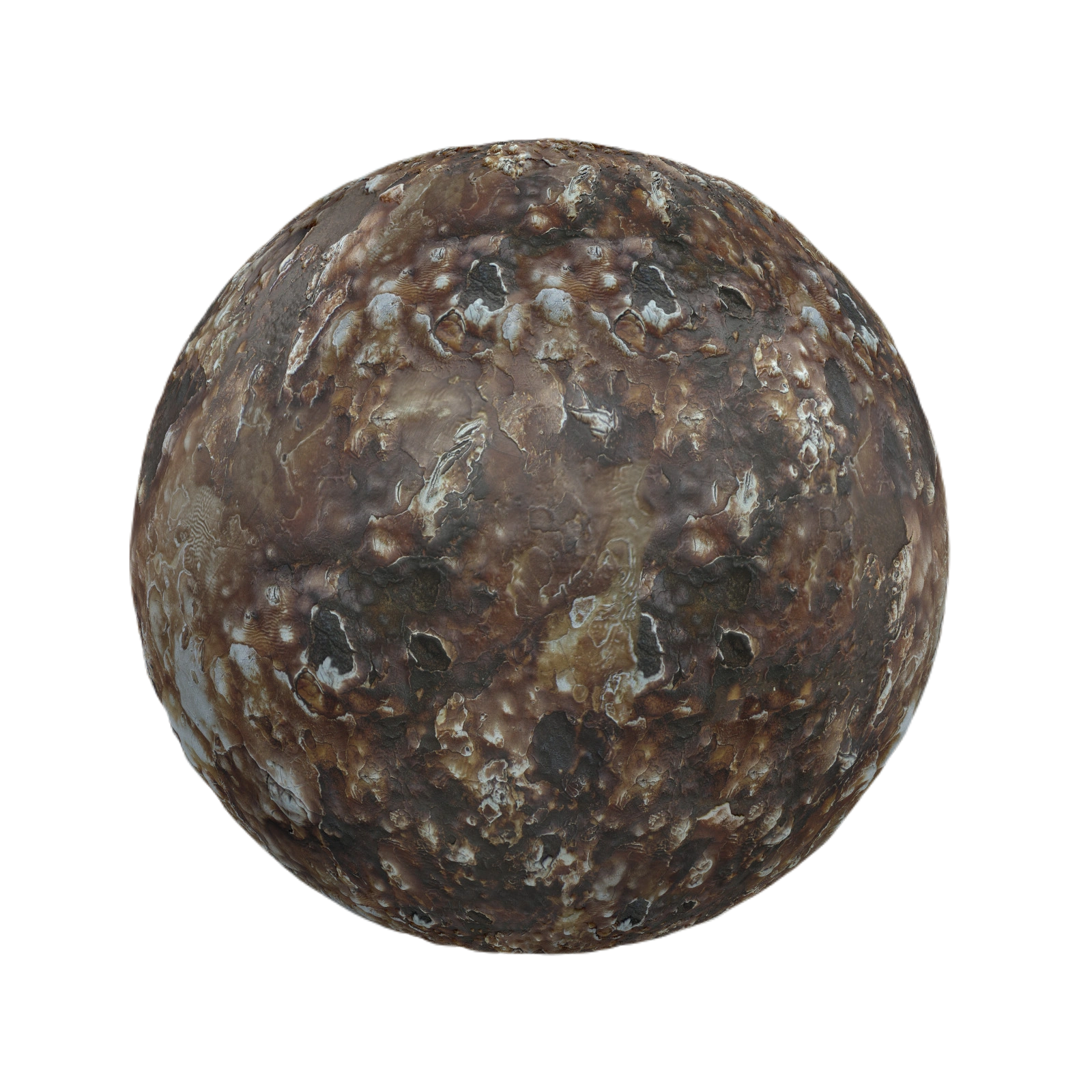 粗糙棕色石头 CGAxis rough brown stone