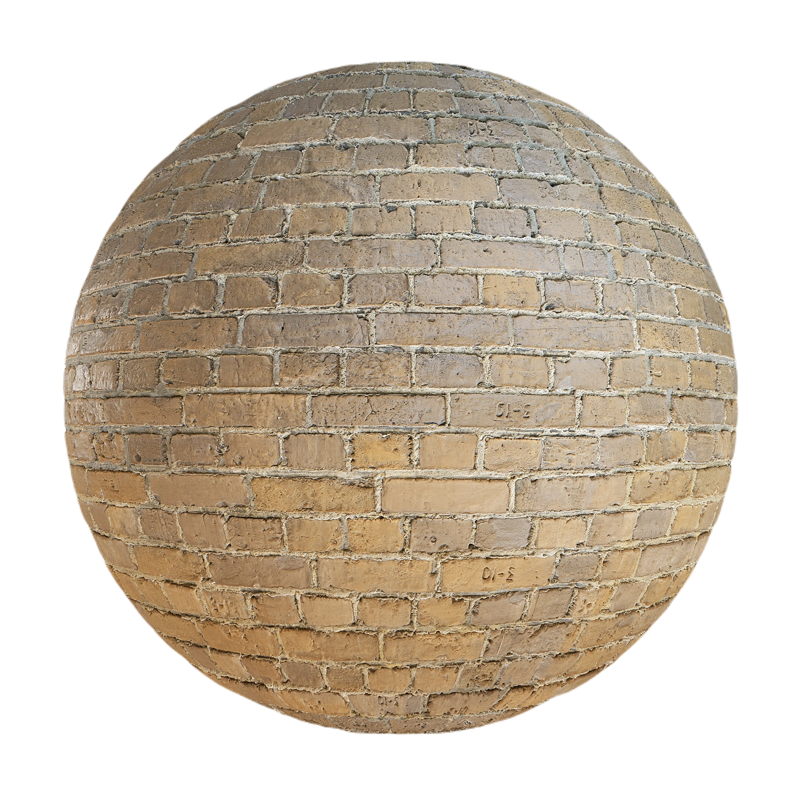 橙色砖墙12 CGAxis orange brick wall