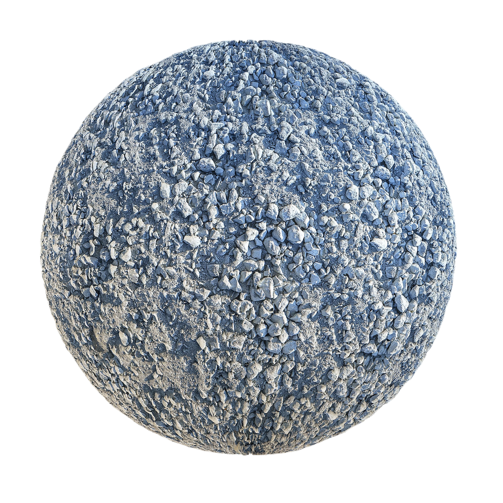 灰色混凝土与岩石1 CGAxis grey concrete with rocks