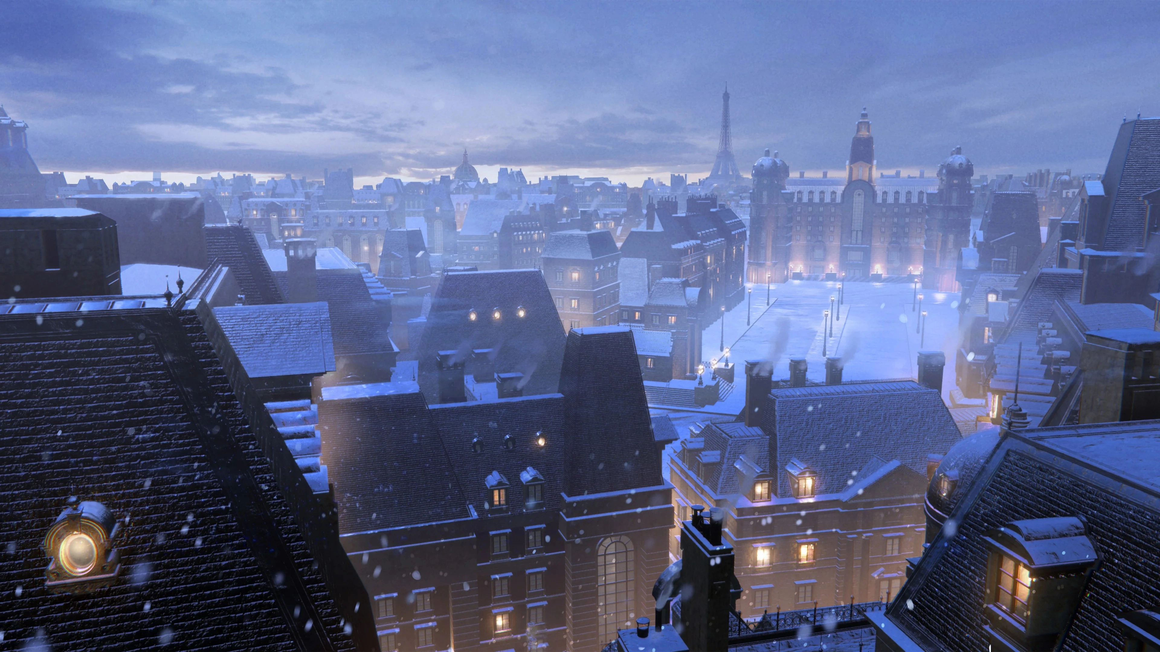 巴黎建筑 KitBash3D Parisian